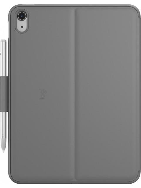 LOGITECH FUNDA SLIM FOLIO CON TECLADO PARA IPAD GEN 10 10.9 GRIS