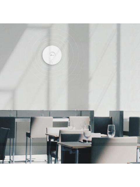 ACCESS POINT TP-LINK DE BANDA DUAL EAP670 AX5400 5400 MBIT-S 1X RJ-45 2.4-5GHZ ANTENA INTERNA