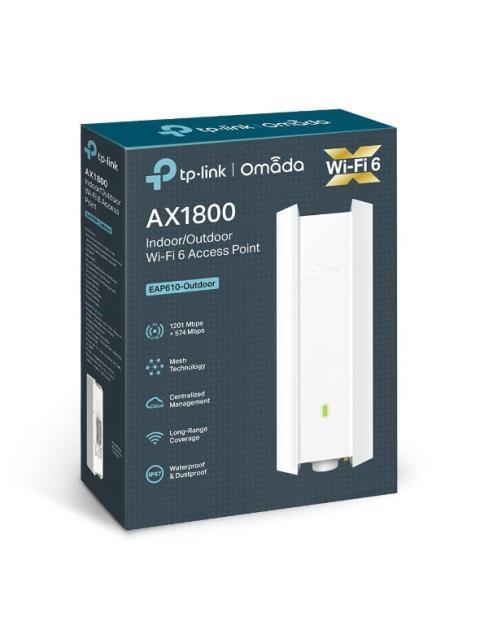 ACCESS POINT TP-LINK EAP610-OUTDOOR 1201 MBIT-S 1X RJ-45 2.4-5GHZ BLANCO