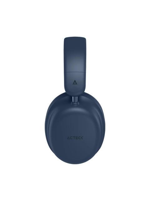 ACTECK AUDIFONOS CON MICROFONO HONOUR 2 PLUS HP626 BLUETOOTH ALAMBRICO-INALAMBRICO USB-C AZUL