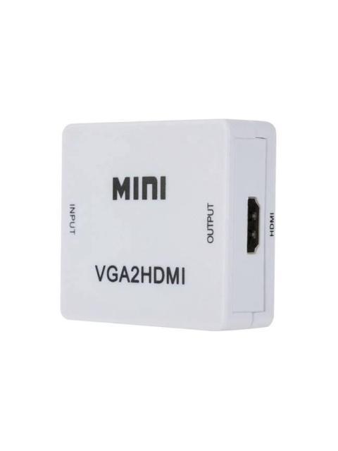 ADAPT P-CAM UB VGA A HDMI 60HZ ADAPTADOR MINI VGA2HDMI URBAN BALANCE IDEAL PARA CAMARAS HD CONSOLAS BLURAY Y DVD. VGA2HDMI