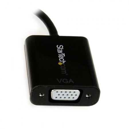 STARTECH  ADAPTADOR CONVERTIDOR DISPLAYPORT MACHO - VGA HEMBRA 10CM NEGRO