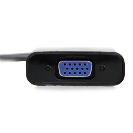 STARTECH  ADAPTADOR DE VIDEO Y AUDIO MICRO HDMI 19-P MACHO - VGA 15-P HEMBRA NEGRO