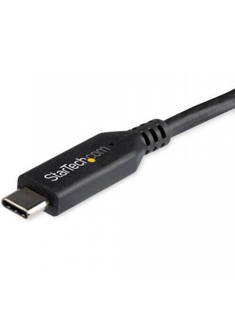 STARTECH  CABLE USB-C MACHO - DISPLAYPORT MACHO 1.8 METROS NEGRO