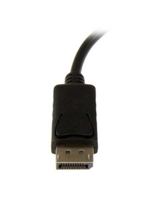 STARTECH  ADAPTADOR DE VIDEO DISPLAYPORT - VGA CON AUDIO NEGRO