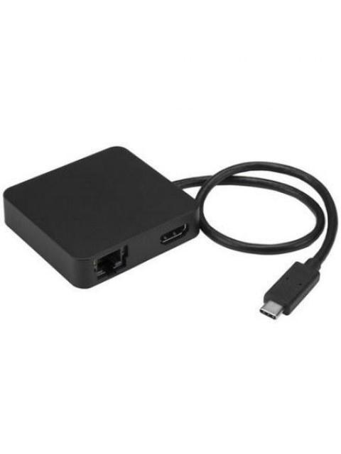STARTECH  DOCKING STATION USB-C CON GIGABIT ETHERNET HDMI 4K NEGRO