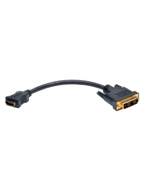 ADAPTADOR TRIPP LITE DVI-D MACHO A HDMI HEMBRA NEGRO P130-08N