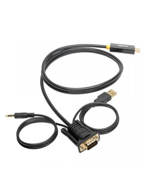 CABLE ADAPTADOR VGA+AUDIO HDMI ENERGIA USB 1920X1080 1.83M