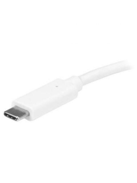 STARTECH  HUB USB-C MULTIFUNCION PARA LAPTOPS USB-C MACHO - 2X USB A 3.0-1X HDMI- 1X RJ-45 HEMBRA PLATA