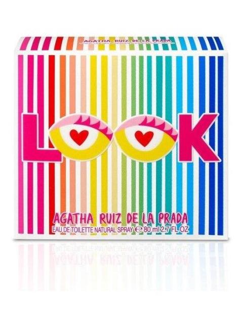 PERFUME DE MUJER AGATHA RUIZ DE LA PRADA LOOK EDT 80 ML