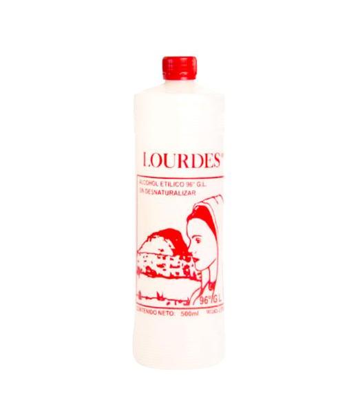 ALCOHOL ETILICO LOURDES DEL BOTELLA 500 ML