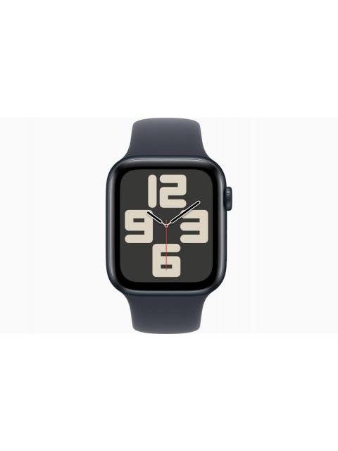 APPLE WATCH SE GPS + CELLULAR CAJA DE 44 MM ALUMINIO COLOR MEDIANOCHE CORREA DEPORTIVA M-L COLOR NEGRO
