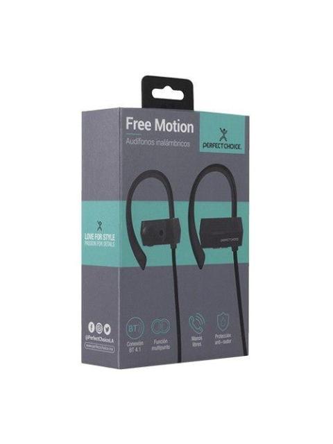 AUDIFONOS INALAMBRICOS PERFECT CHOICE PC-116677 NEGRO BLUETOOTH