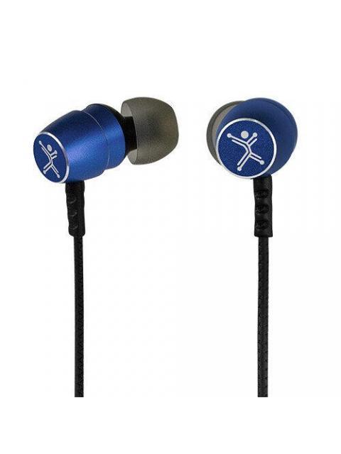 PERFECT CHOICE AUDIFONOS INTRAURICULARES CON MICROFONO STACCATO INALAMBRICO BLUETOOTH USB AZUL
