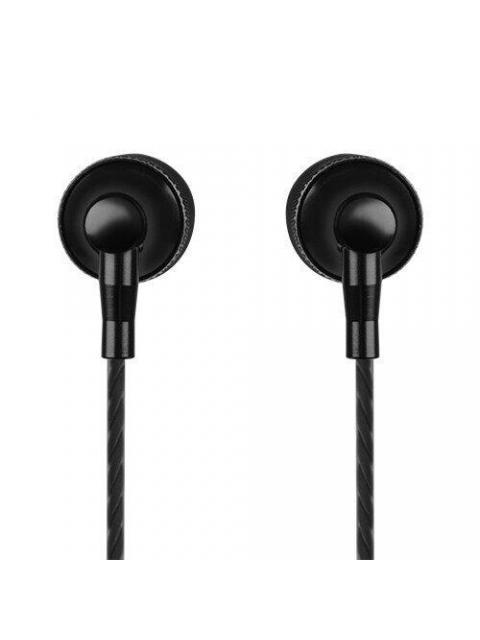 PERFECT CHOICE AUDIFONOS INTRAURICULARES CON MICROFONO STRETTO ALAMBRICO 1.2 METROS 3.5MM NEGRO