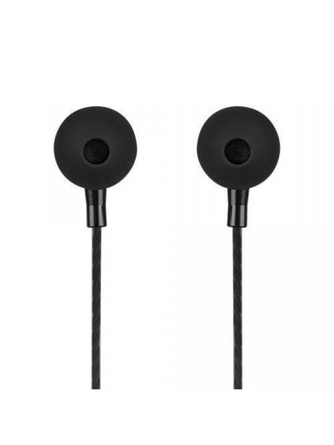 PERFECT CHOICE AUDIFONOS INTRAURICULARES CON MICROFONO STRETTO ALAMBRICO 1.2 METROS 3.5MM NEGRO