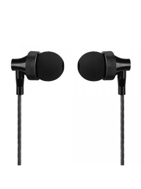 PERFECT CHOICE AUDIFONOS INTRAURICULARES CON MICROFONO STRETTO ALAMBRICO 1.2 METROS 3.5MM NEGRO