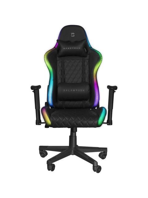 BALAM RUSH SILLA GAMER LIGHTING RUSH RGB HASTA 120KG NEGRO