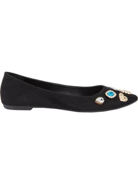 BALLERINA CON CHARMS NEGRO VI LINE FASHION