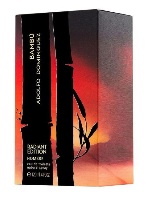 BAMBU MAN RADIANT 120 ML EDT SPRAY ADOLFO DOMINGUEZ - HOMBRE