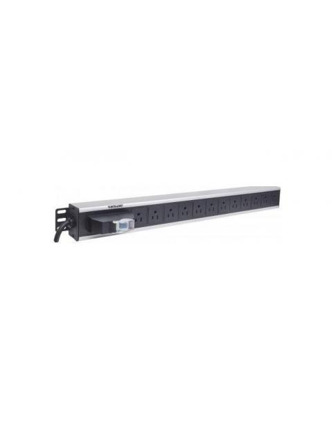 INTELLINET PDU VERTICAL PARA RACK 125V 15A 12 CONTACTOS