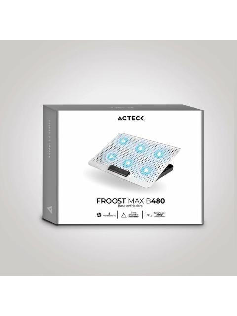BASE ENFRIADORA PARA LAPTOP FROOST MAX B480 ACTECK ADVANCED SERIES