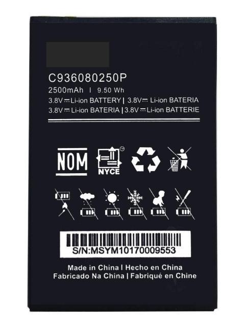 BATERIA BLU NEO X PLUS N090 N090L C936080250P 2500MAH PILA