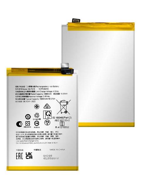 BATERIA PARA OPPO A79 CPH2553 A79 5G CPH2557 BLPA19 4880MAH