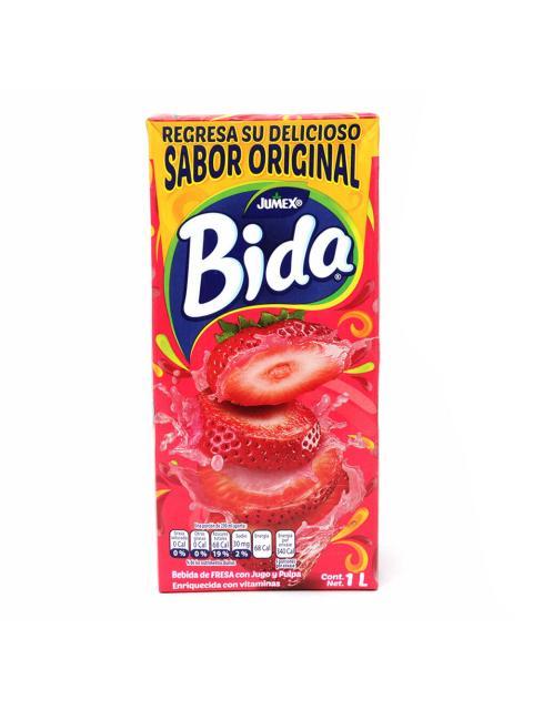 BEBIDA REFRESCANTE JUMEX BIDA DE FRESA 1 LITRO