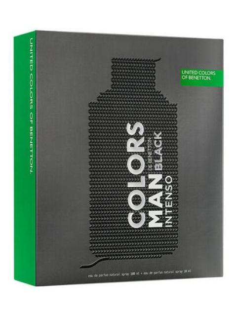 BENETTON COLORS BLACK INTENSO PERFUME PARA HOMBRE