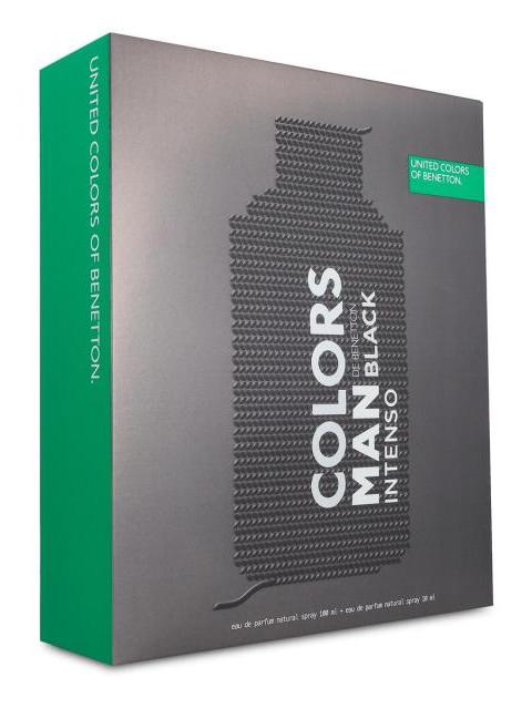 BENETTON COLORS BLACK INTENSO PERFUME PARA HOMBRE