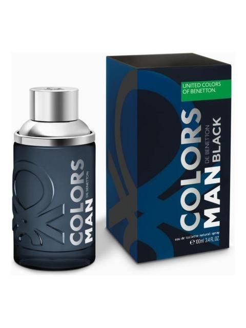 BENETTON COLORS MAN BLACK EDT 100ML PERFUME PARA HOMBRE