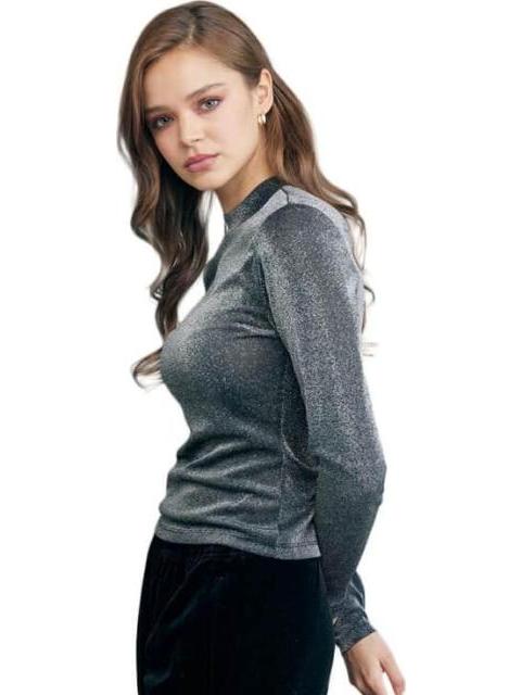 BLUSA BRILLOS BRILLOS GRIS HOLLY LAND PREMIUM