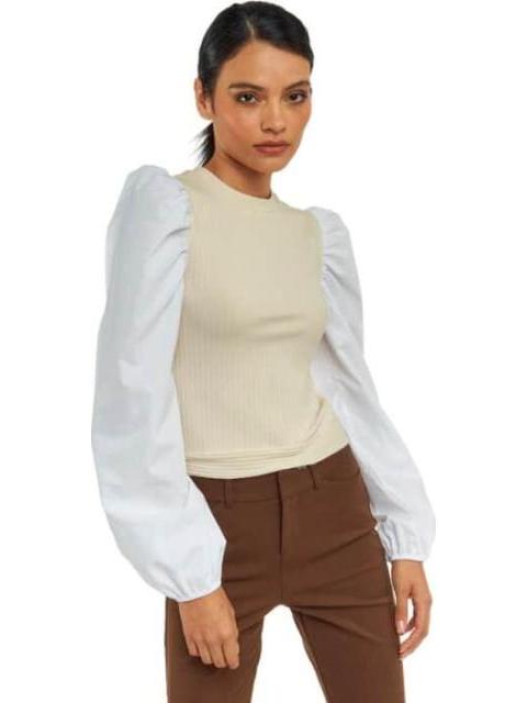 BLUSA MANGAS GLOBO BLANCO HOLLY LAND