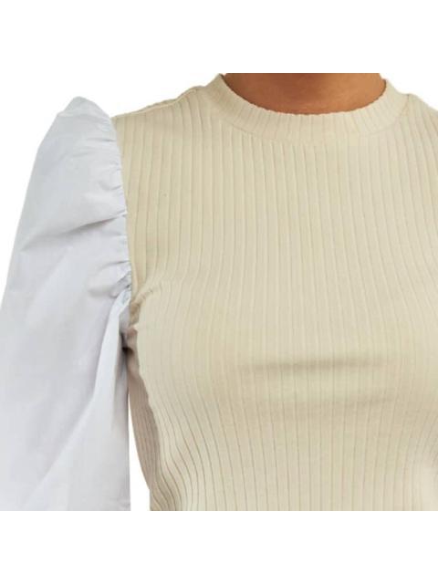 BLUSA MANGAS GLOBO BLANCO HOLLY LAND