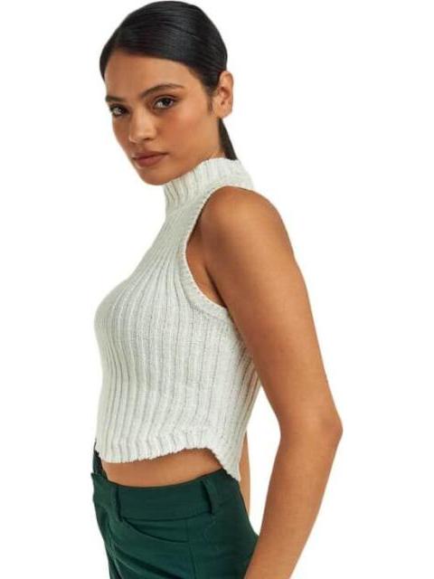TOP CUELLO ALTO MARFIL HOLLY LAND