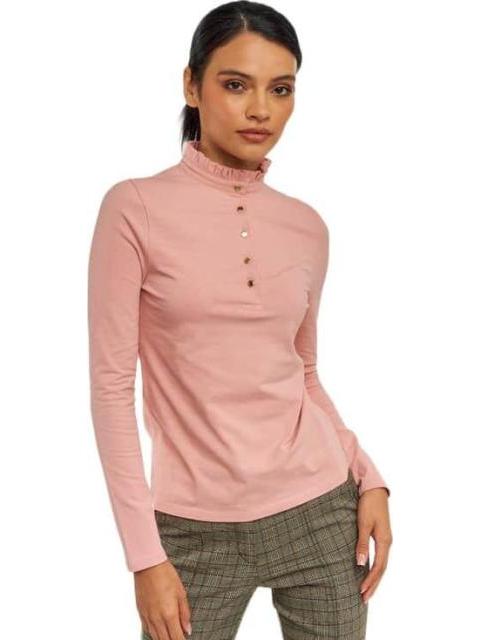 BLUSA MANGA LARGA PALO DE ROSA HOLLY LAND