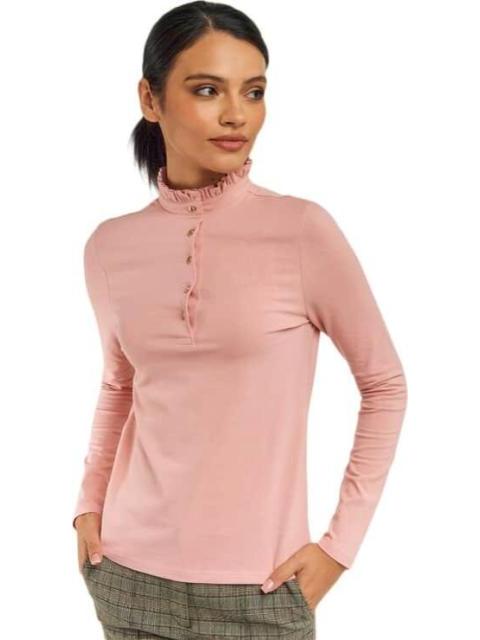 BLUSA MANGA LARGA PALO DE ROSA HOLLY LAND