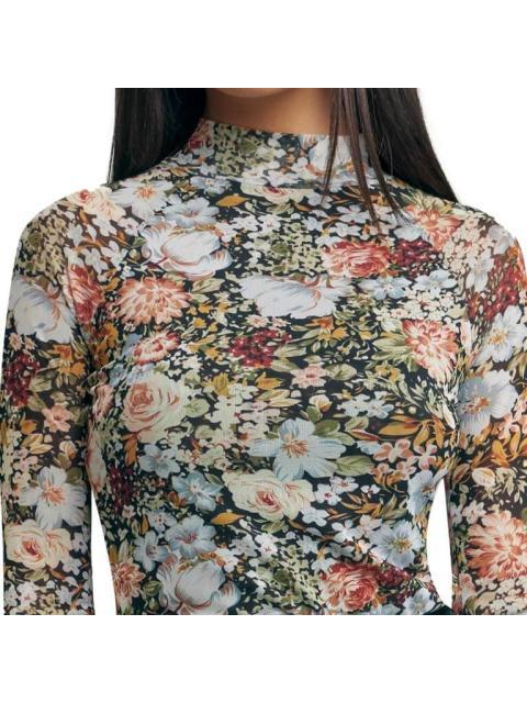 BLUSA FLOREADA NEGRO HOLLY LAND