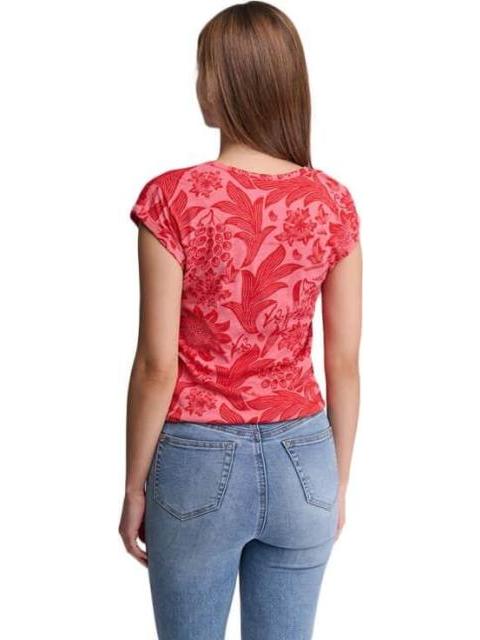 BLUSA ESTAMPADA ROJO HOLLY LAND