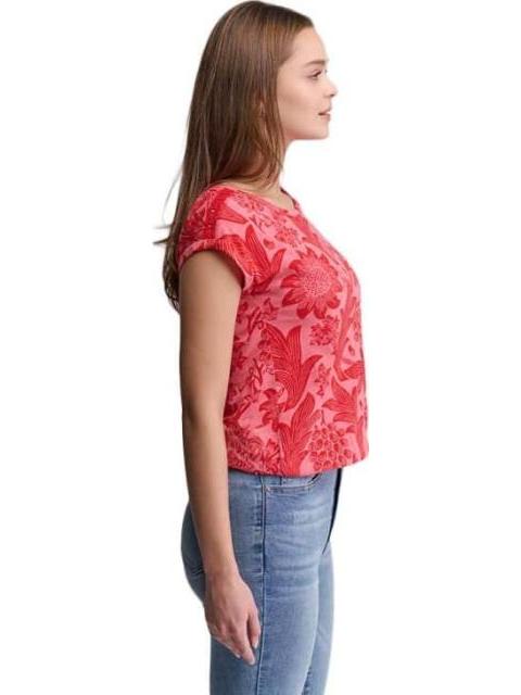 BLUSA ESTAMPADA ROJO HOLLY LAND