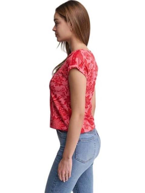 BLUSA ESTAMPADA ROJO HOLLY LAND