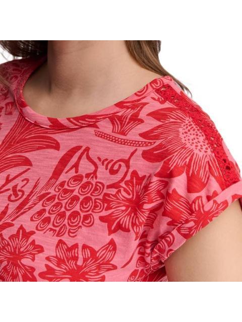 BLUSA ESTAMPADA ROJO HOLLY LAND
