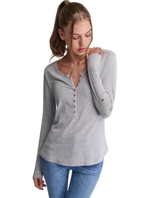 BLUSA MANGA LARGA GRIS HOLLY LAND