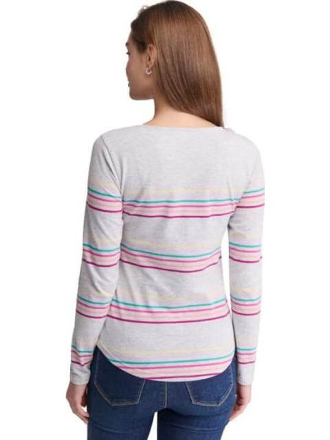 BLUSA RAYAS GRIS HOLLY LAND