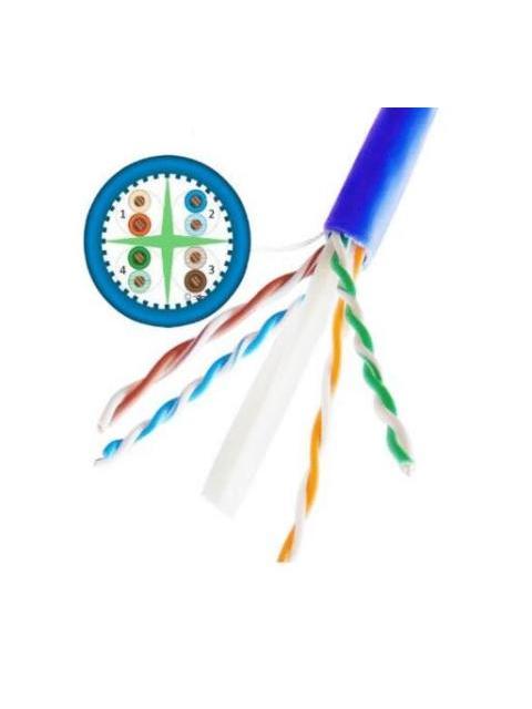 BOBINA DE CABLE UTP SAXXON CAT6A 100 COBRE OUTPCAT6AAZO NB