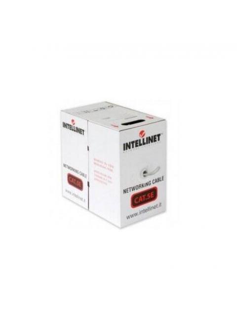 INTELLINET BOBINA DE CABLE CAT5E UTP 100 METROS GRIS