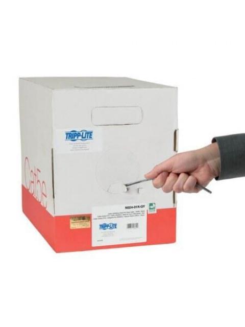 CABLE A GRANEL DE PVC CAT5E NUCLEU SOLIDO PLENUM GRIS 305M