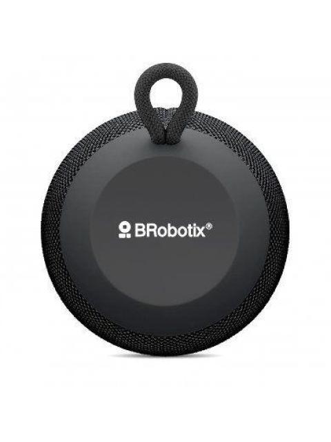 BOCINA BLUETOOTH BROBOTIX 263069 RADIO FM REDONDA NEGRO