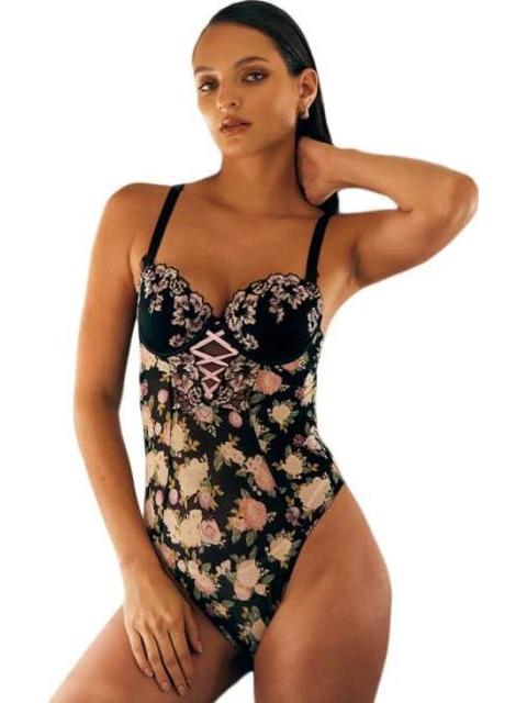 BODY BORDADO NEGRO LOVE TO LOUNGE